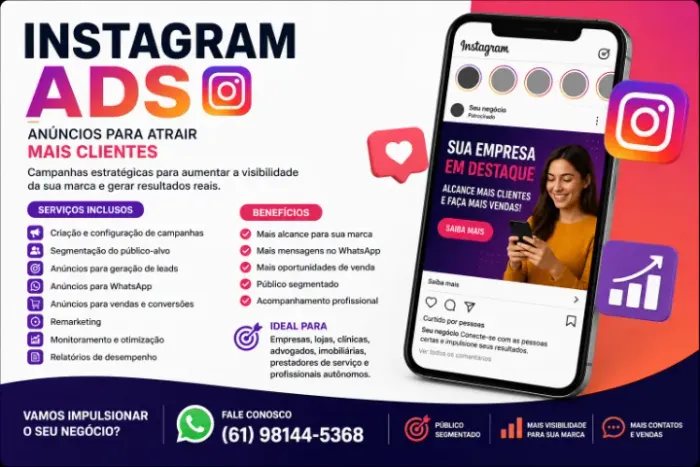 Instagram Ads | Anúncios para Atrair Clientes.