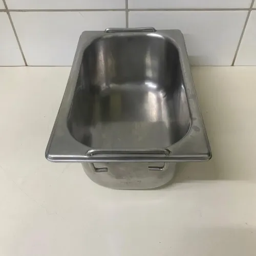 12 Cubas gastronômico de inox 1/4 gn
