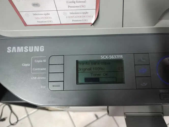 Impressora Multifuncional Samsung SCX 5637FR