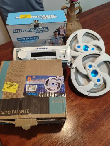 venda de kit rádio para barco