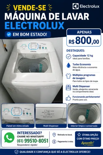 Máquina de lavar