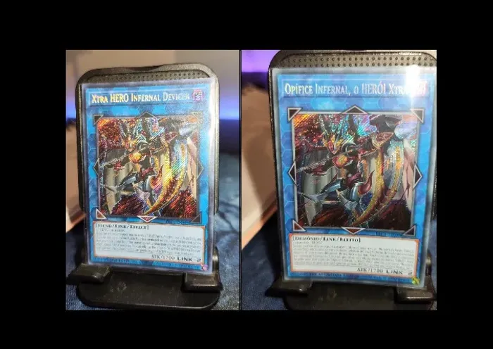 Yu-Gi-Oh 2x Opífice Infernal, o HERÓI Xtra / Xtra HERO Infernal Devicer BLC1 PT/EN yugioh