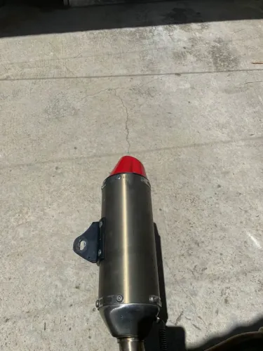 Escapamento esportivo power core 2 para Bros 150/160 ou CRF 