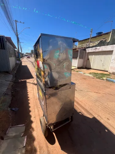 Carrinho churrasco grego