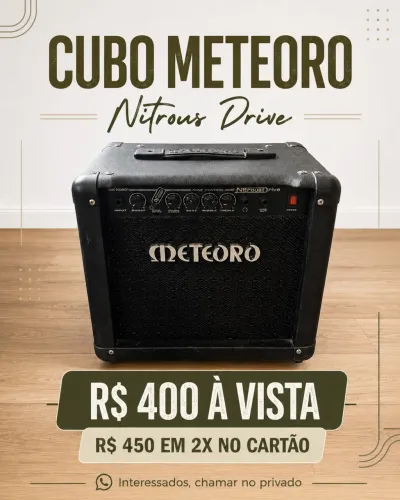 Cubo Amplificador Meteoro Nitrous Drive