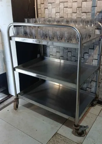 Carrinho inox