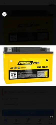 Bateria para motos até 100cc até 1000 cilindradas com preços distribuidora