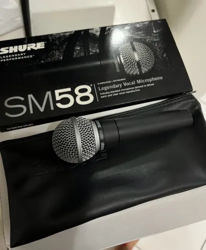 SM58 - Microfone Vocal Profissional