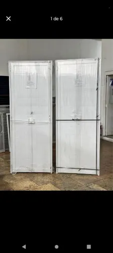 PORTA DE ALUMÍNIO BRANCO 60CM 70CM 80CM - COMPRA CERTA 