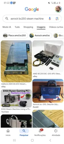 Placa de mineração  amd asrock bc 250( steam machine de ps5)
