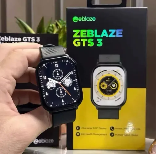 Relógio Inteligente Zeblaze Gts3 Original (Novo com garantia)
