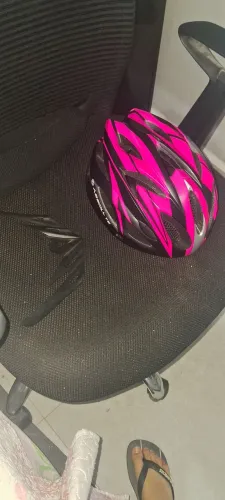 Capacete Ciclismo Rosa