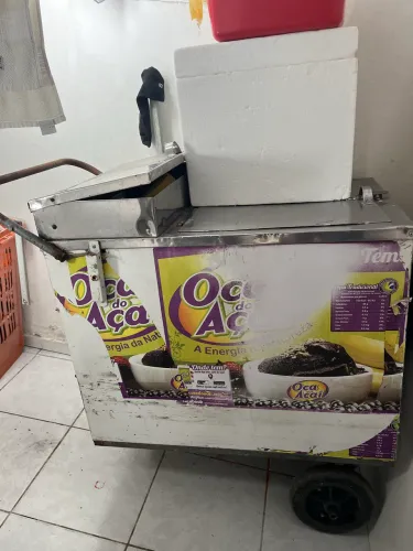 Vendo carrinho de açaí 