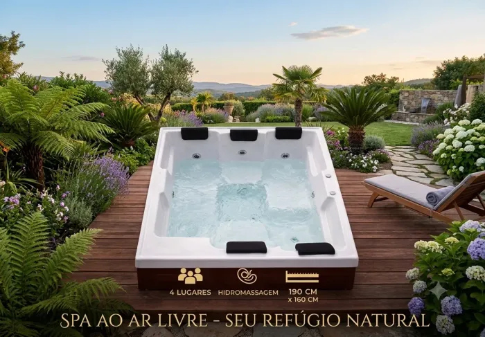Spa e banheiras pronta entrega paga na chegada