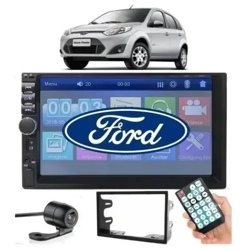 Multimídia para Ford Fiesta/Ford ka/ Ecosport + instalação 