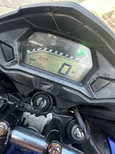 CG Fan 160 pneus, relação, óleo zeros