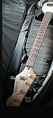 Baixo 5 cordas strinberg - personalizado