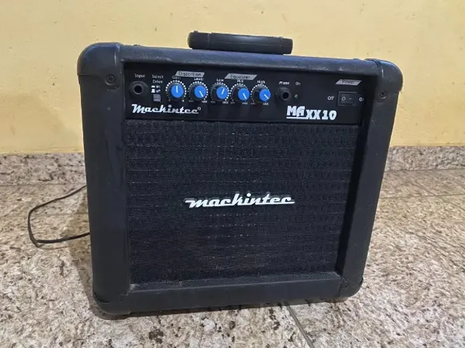 Caixa amplificador guitarra violao baixo voz Maxx com efeito drive