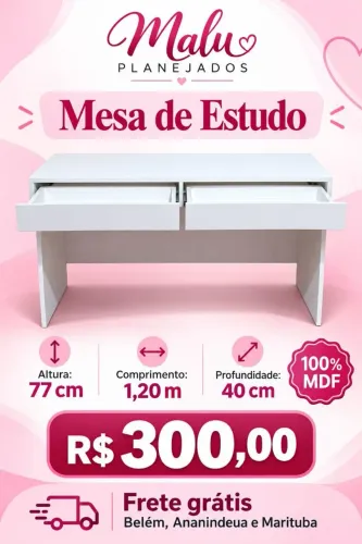 Promoção mesa de estudo
