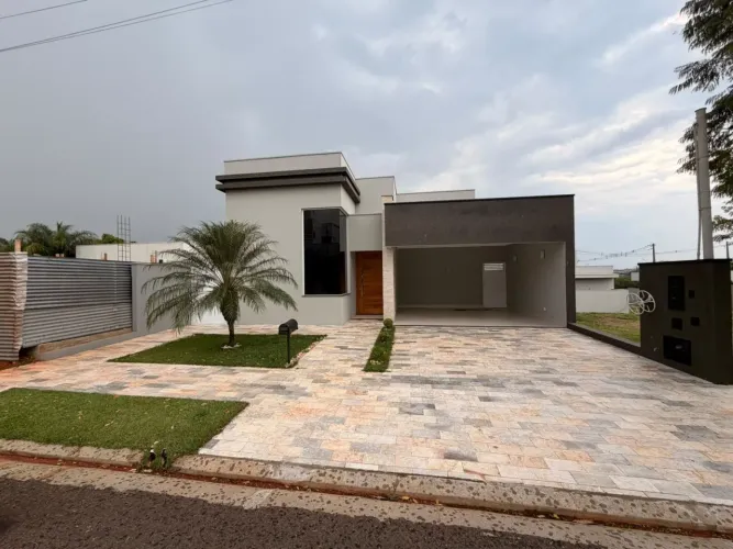 Casa em Condomínio para Venda em Álvares Machado, Residencial Valência, 3 dormitórios, 1 s