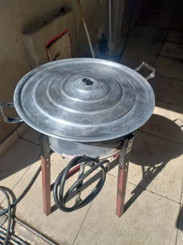 Fritadeira a gás até 12 litros de óleo