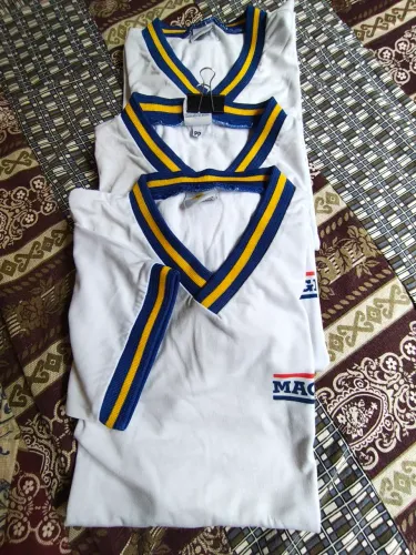 Uniforme Magnum Cidade Nova (kit 3 Camisas PP/ uso diário azul semi-novas)