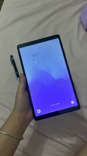 Tablet Samsung A7 lite + caneta touch 