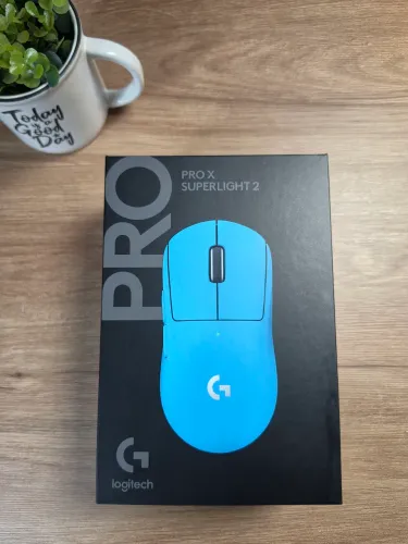 LACRADO Mouse Logitech Superlight 2 Azul edição especial