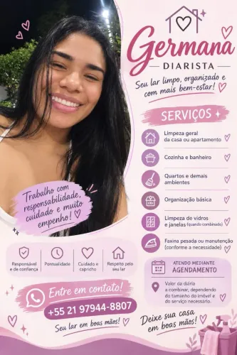Diarias /faxina / outros..