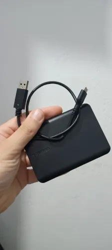 HDD Externo 4TB Toshiba HD Entrego Anápolis Goiânia