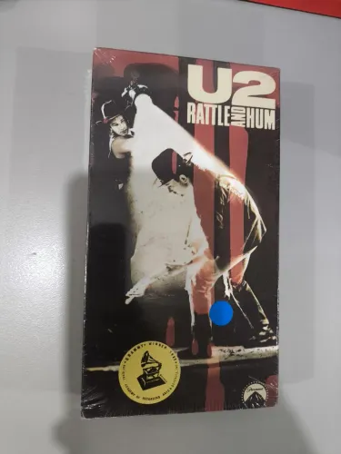 Fita VHS U2 Rattle And Hum 1988 Original E Lacrada Rara Paramount