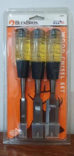 Conjunto De Formões Buck Bros - USA