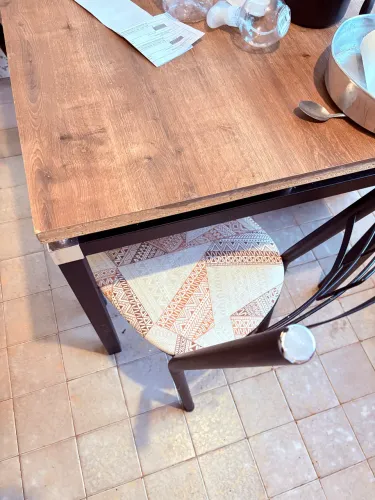 Mesa 6 cadeiras, 1,36x80