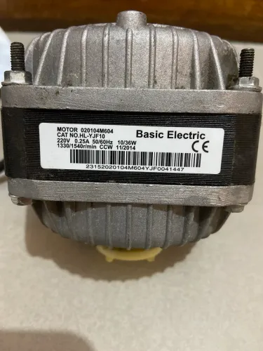Motor ventilador para geladeira/refrigerador/expositor