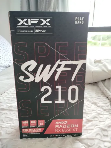 Placa de Vídeo XFX Radeon RX 6650 XT SWFT 210 8GB GDDR6