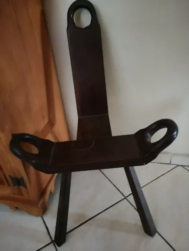 Cadeira rústica madeira