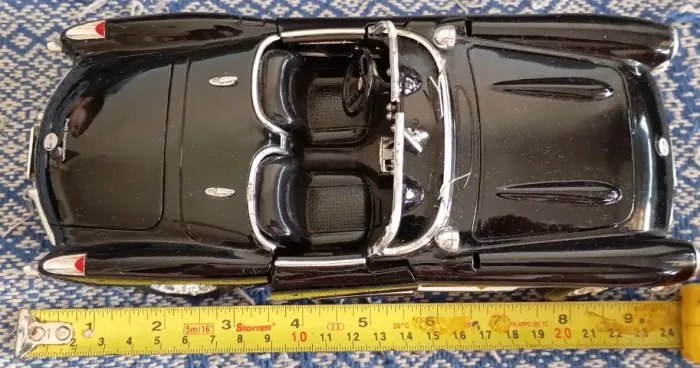( Leia ) Miniatura Chevrolet Corvette 1957 Highway Patrol