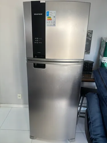 Geladeira Brastemp 463 litros menos de um ano de uso com nota
