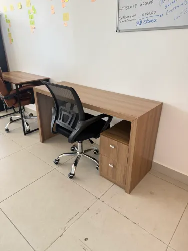 Conjunto de escritório | Mesa + Cadeira