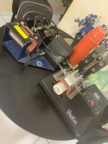 Kit de prensa para fazer canecas e muito mais