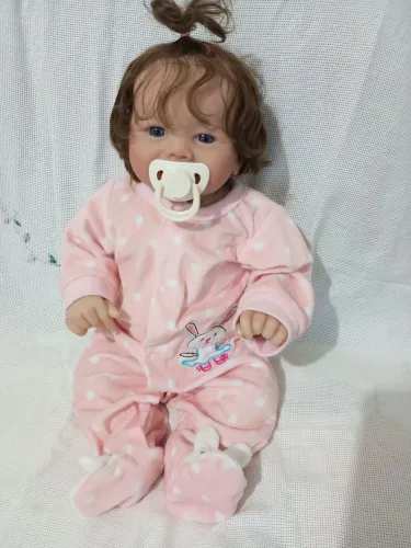 Bebê reborn 50 cm importado