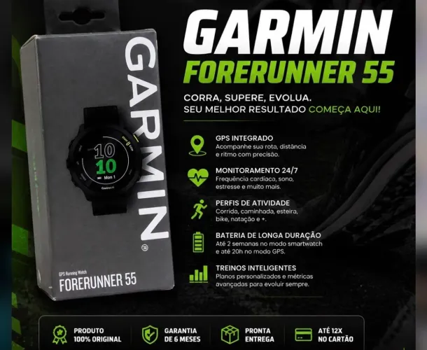 Relógio Garmin 55 lacrado