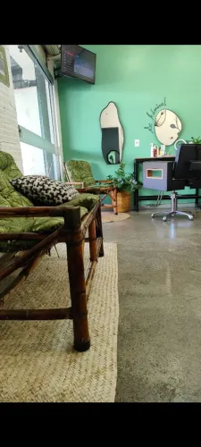 Jogo de sofá em bambu