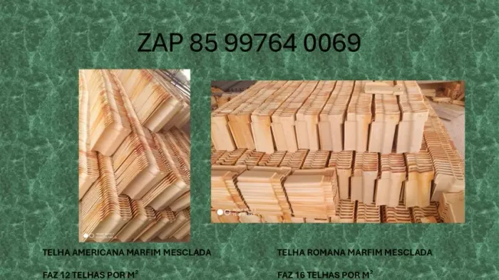 Telha Americana Marfim