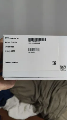 Oppo reno 13f 5g 256gb ,troco por A53 256gb