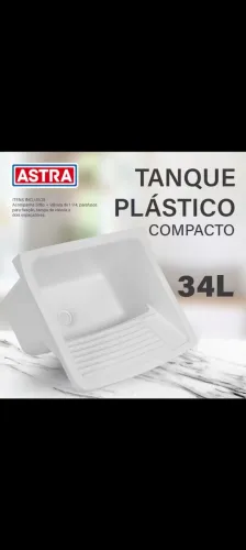 Mega promoção Tanque Astra 34 Litros Branco