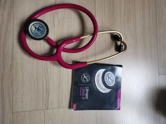 Estetoscópio Littmann Classic III Framboesa Rainbow