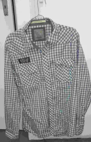 Camisa Xadrez Manga Longa