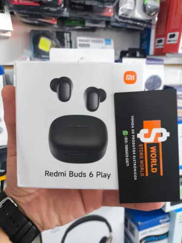 Fone sem Fio Bluetooth Xiaomi Buds 6 Play Original - Loja Store World