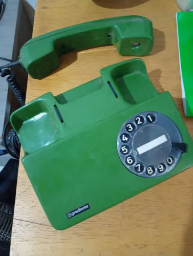 Telefone antigo Gradiente relíquia 